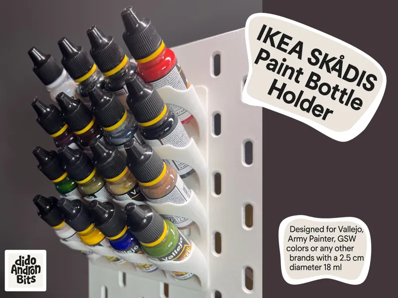 IKEA Skadis Paint Rack Set 