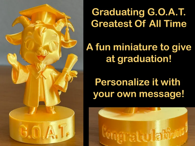 Goat at Graduation, Greatest Of All Time