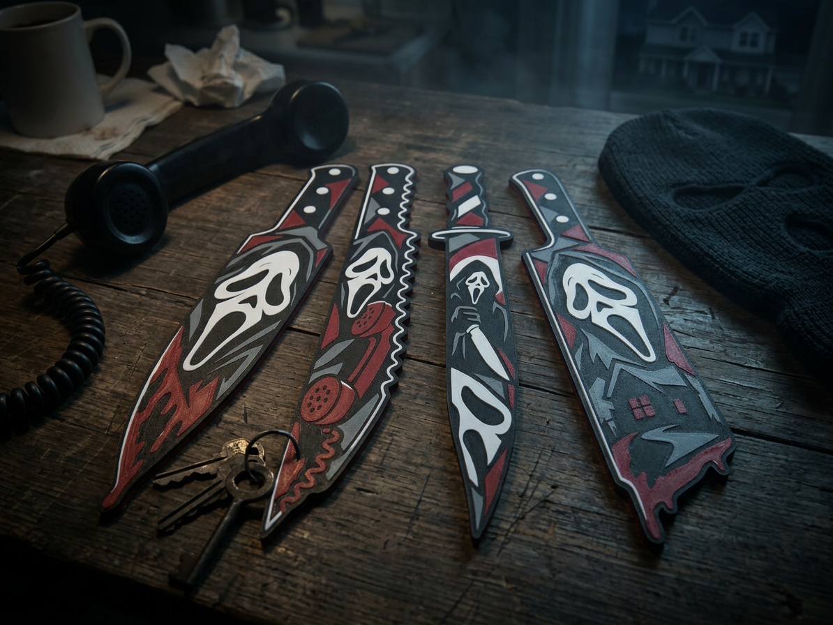 Scream Ghostface Knife Set - 1