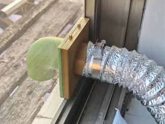 【磁吸快挂】50mm/80mm/155mm纱窗免打孔磁吸外排气排风快挂管