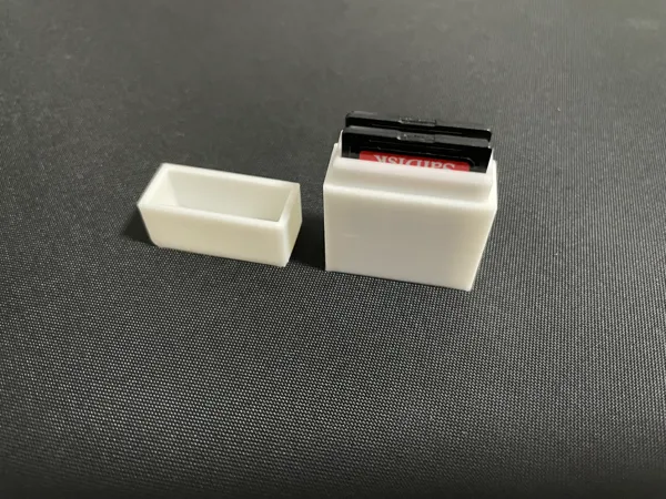 Boîte de rangement cartes SD