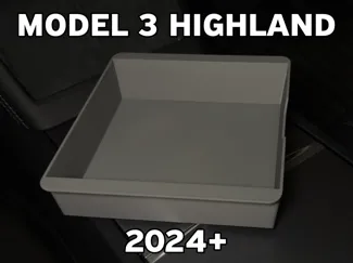 Tesla Model 3 / Model Y Center Console Tray 2025+