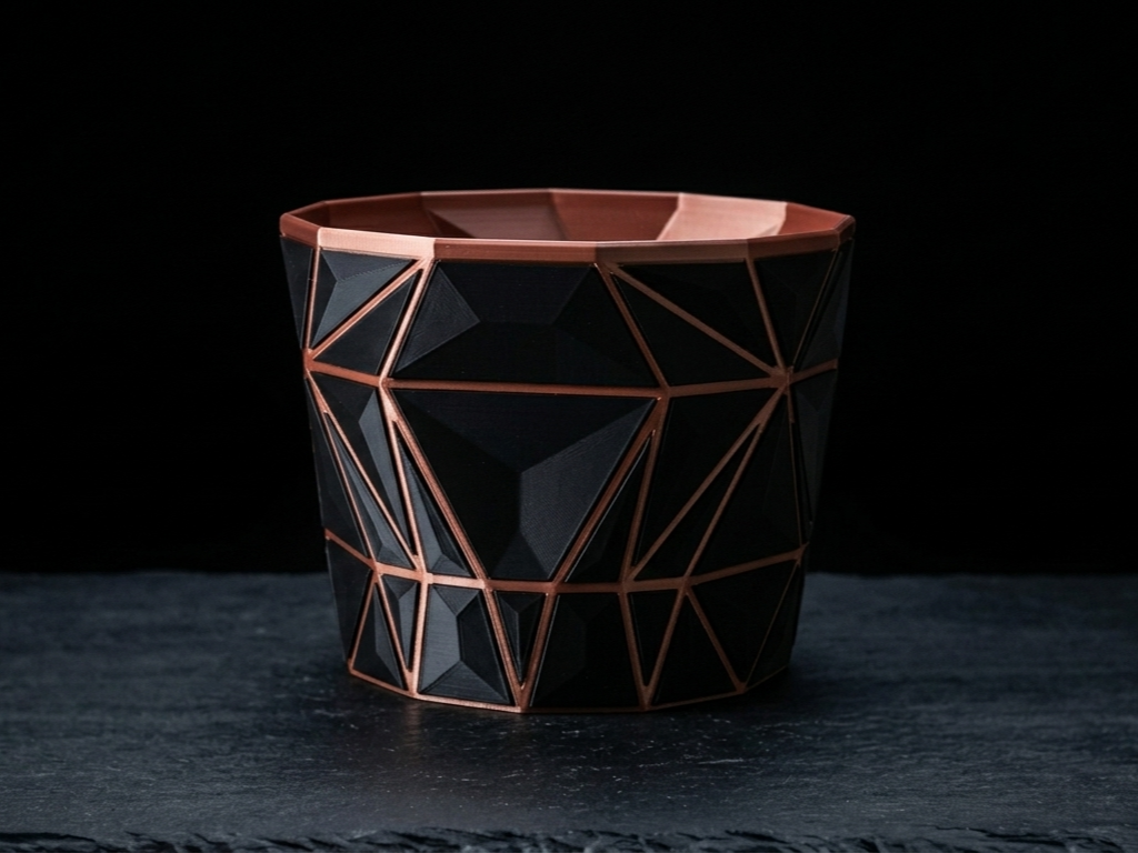 Modern Geometric Flower Pot / Planter