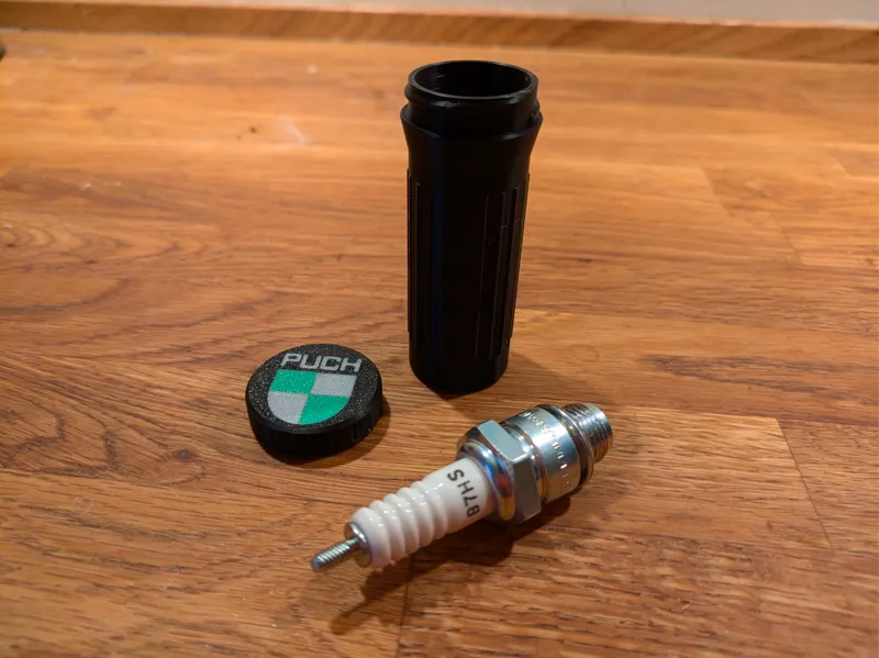 Puch Spark Plug Canister