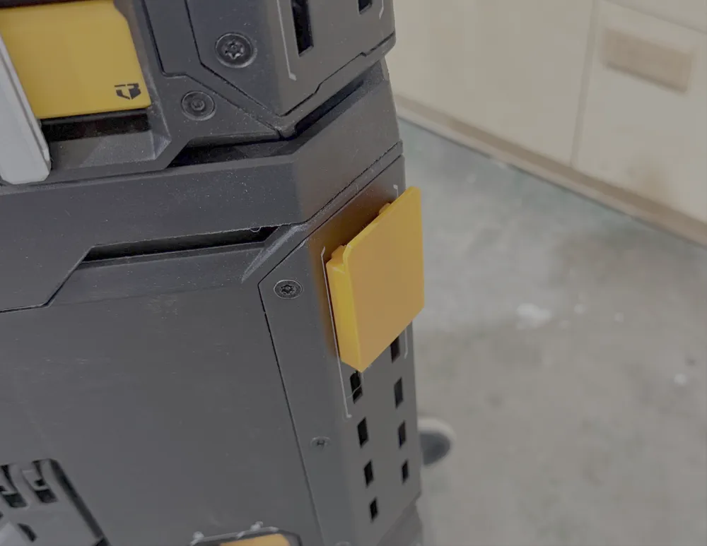 ToughBuilt StackTech Side Rail Bin Clip by Antonio Capo MakerWorld ...