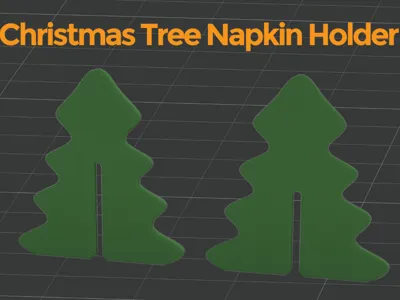 Christmas Tree Napkin Holder