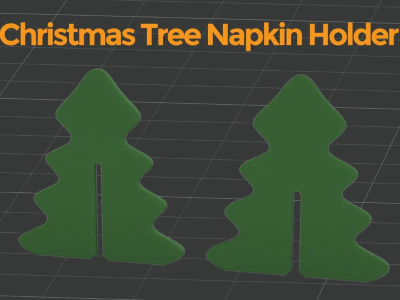 Christmas Tree Napkin Holder
