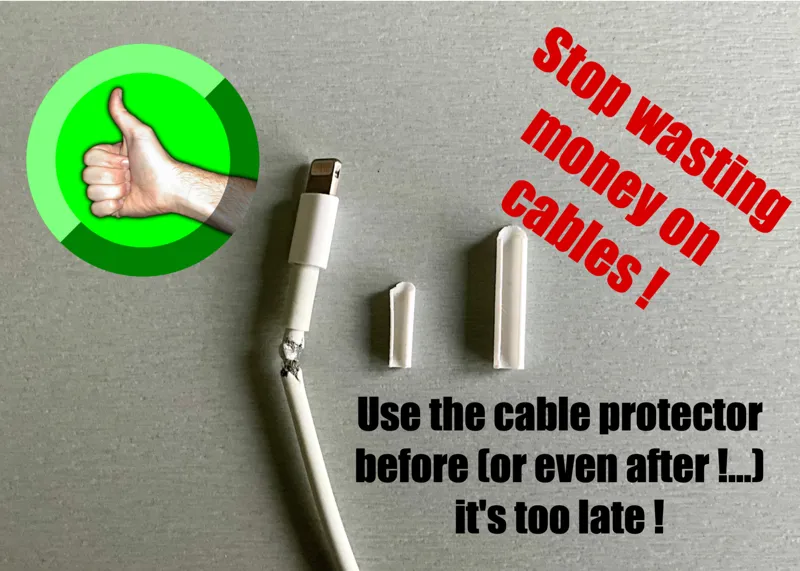 A simple yet very useful cable protector.