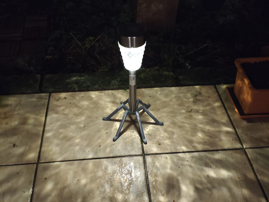 Bacteriophage Virus Solar Lamp (Solarlight holder)