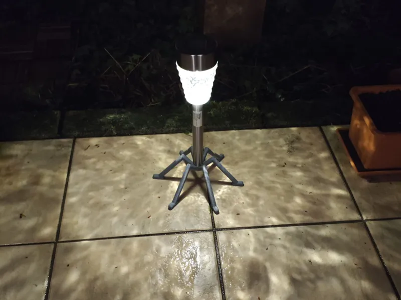 Bacteriophage Virus Solar Lamp (Solarlight holder)