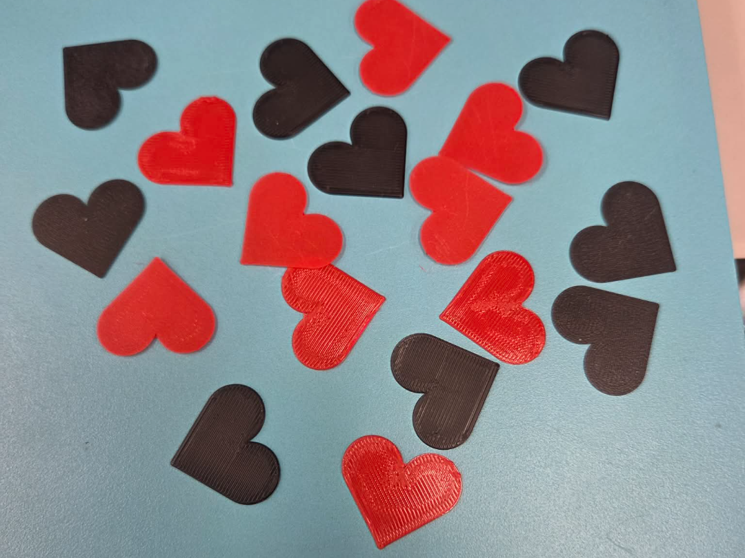 Confetti of Love! Heart shaped confetti!