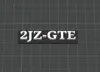Lettering 2JZ-GTE