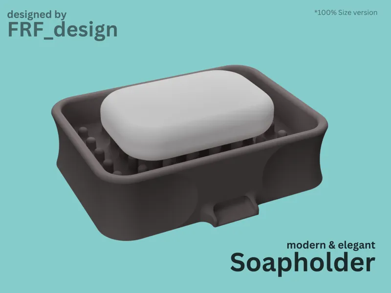 Soapholder - modern & elegant - dishsoapbar tray