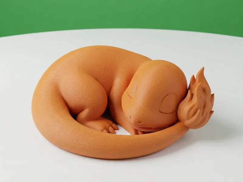 Sleeping Charmander