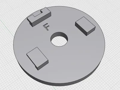 Ring Stick Cam (Gen2) Mounting Plate