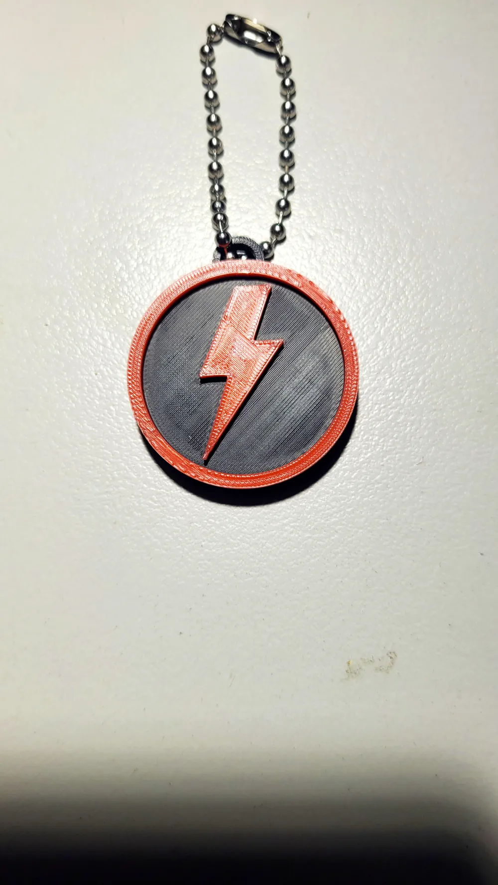 AC/DC Lightning Bolt Double Sided Keychain by Putz MakerWorld: Download ...