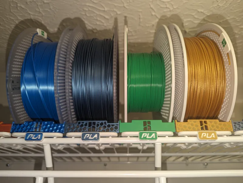 Universal Spool Holder for Wire Rack