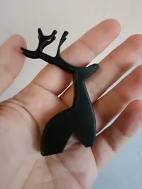 Sculpture de cerf de Noël — photo 2