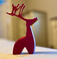 Sculpture de cerf de Noël — photo 3