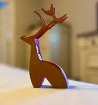 Sculpture de cerf de Noël — photo 4