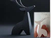 Sculpture de cerf de Noël — photo 1