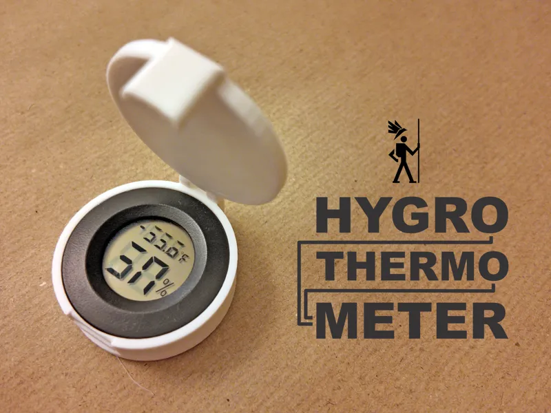 Traveling case for HYGROMETER and THERMOMETER