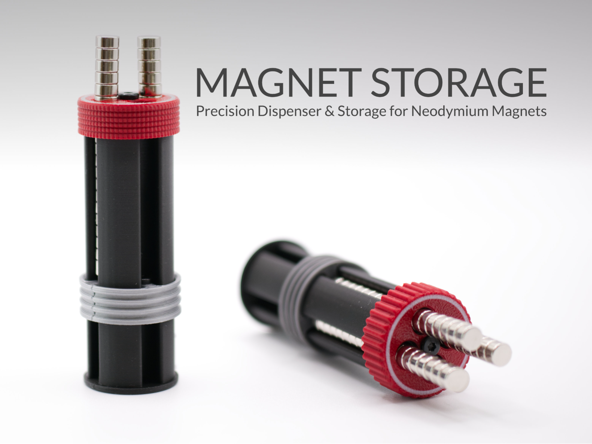 Miniatura 7 do modelo 3D Magnet Storage - All sizes from Makerworld Ref.