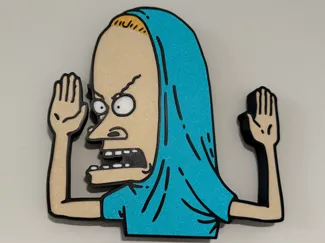 Cornholio Wall Art (NO AMS)