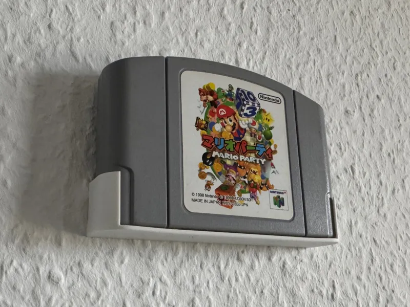 N64 Cartridge Wall Mount