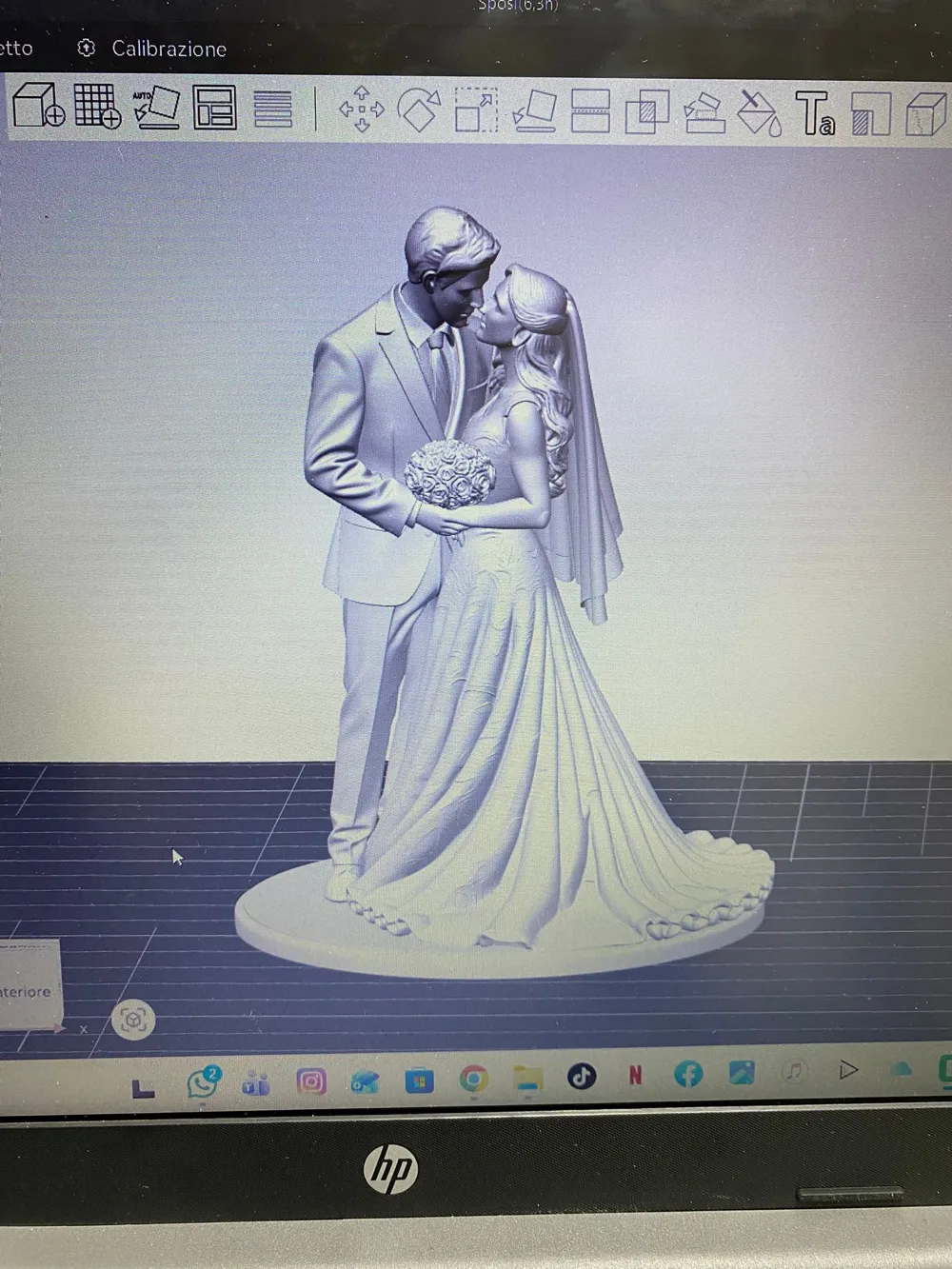Wedding Couple Statue - Free 3D Print Model - MakerWorld