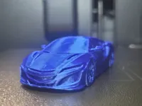 Blue honda nsx 0.12mm layer, 2 walls, 10% infill