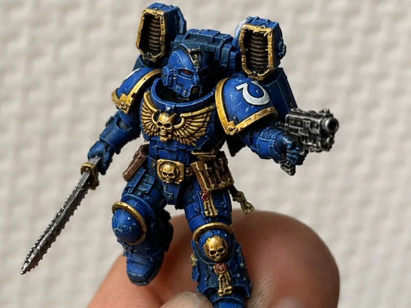 Vanguard Veterans Primaris Space Marine 2 32mm dnd