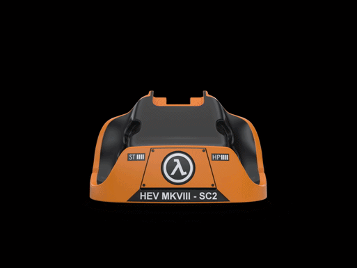 Steam Controller Dock – Half-Life HEV Suit Edition