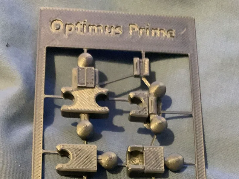 Optimus prime parts