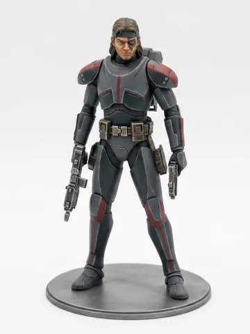 Figura decorativa: Hunter: Clone Force 99 Sergeant — vista de referencia 2