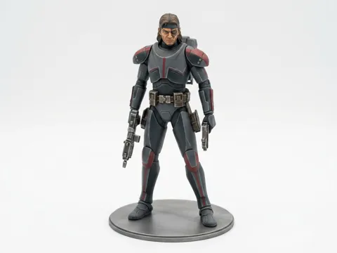 Figura decorativa: Hunter: Clone Force 99 Sergeant — referencia de MakerWorld