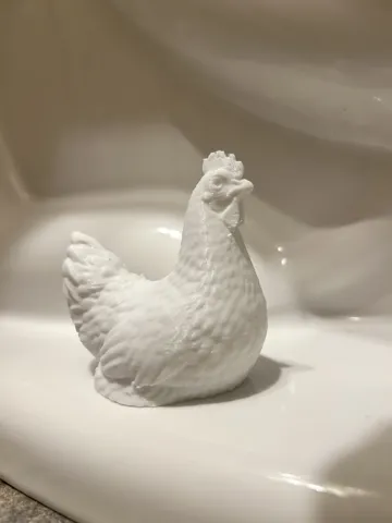 Modelo para impresión 3D: Potty Pal - Chicken — vista de referencia 4