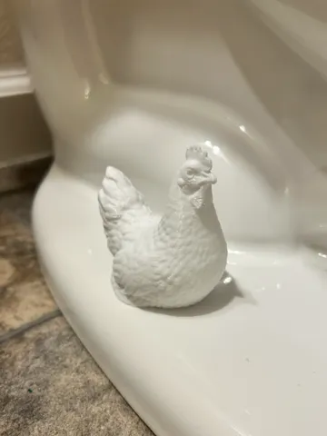 Modelo para impresión 3D: Potty Pal - Chicken — vista de referencia 2