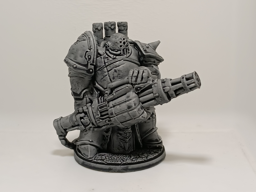 supportless marines: heavy gunner