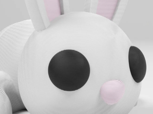 articulated easter bunny