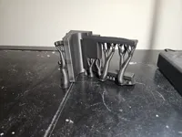 Support batterie Worx pour panneau perforé 1 pouce — photo 3