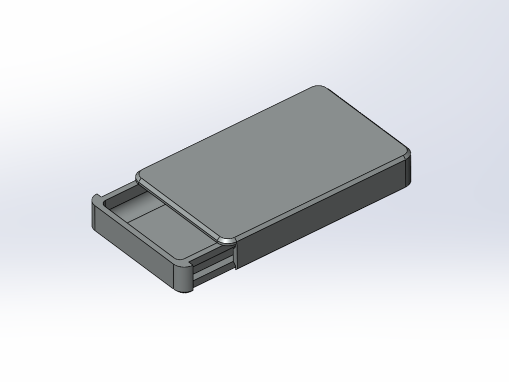 SLIM SLIDING PILLBOX