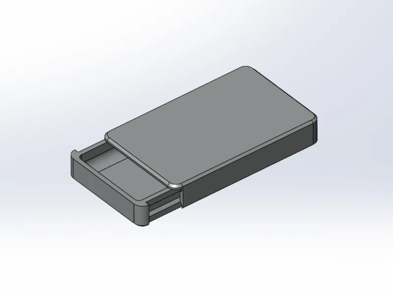 SLIM SLIDING PILLBOX