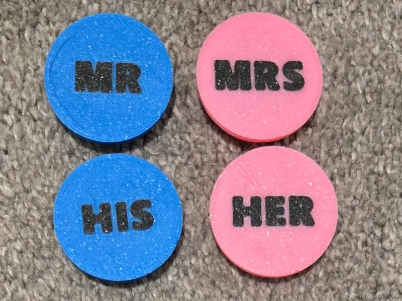 Perfect Draft Handle Cap - His Her