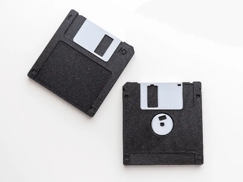 Floppy Disk Coasters - 2 Designs