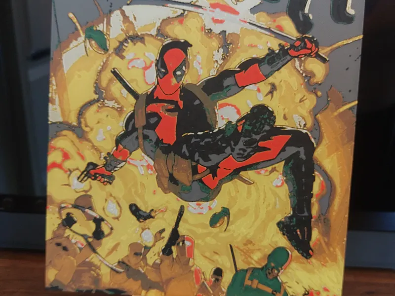 Deadpool Explosion HueForge
