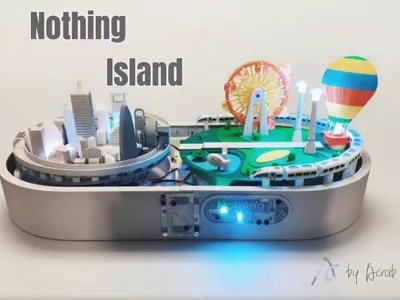 Nothing Island/CyberbrickV1.1: Reality, dreams, possibilities, exploration, discovery, creation