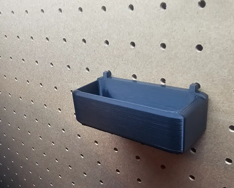 Parts bin for Harbor Freight 48 in Yukon pegboard