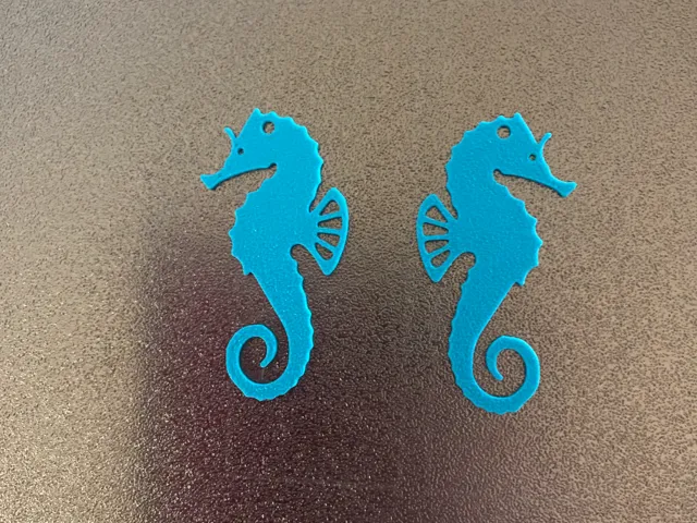 seahorse earrings
