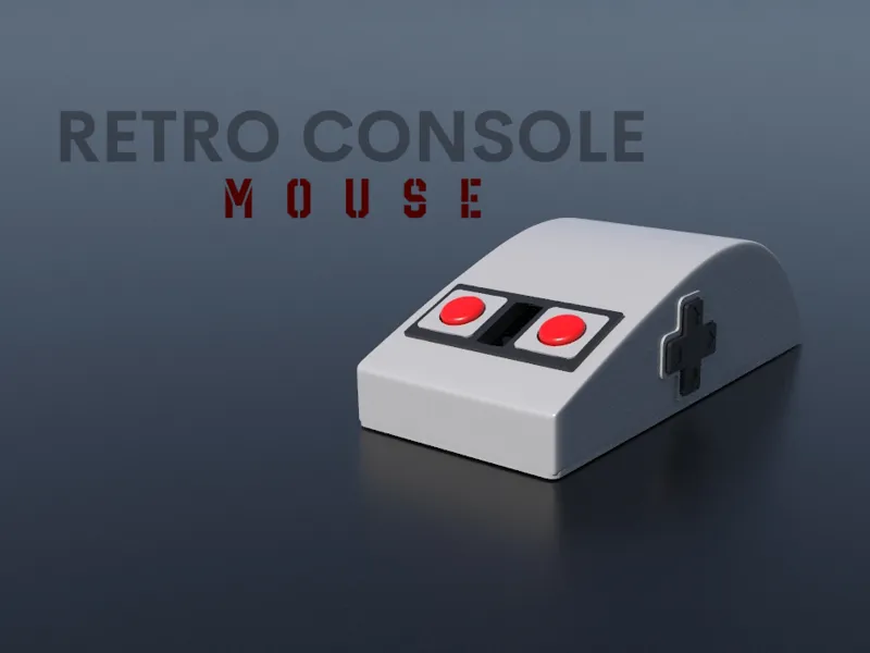 Retro Console Mouse